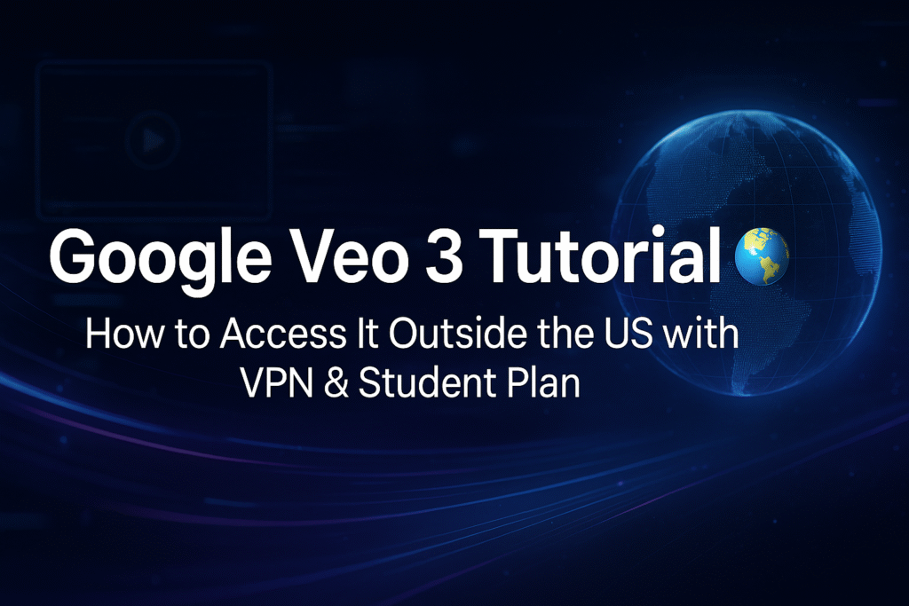 Google Veo 3 tutorial
