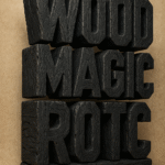 3D Wooden Text